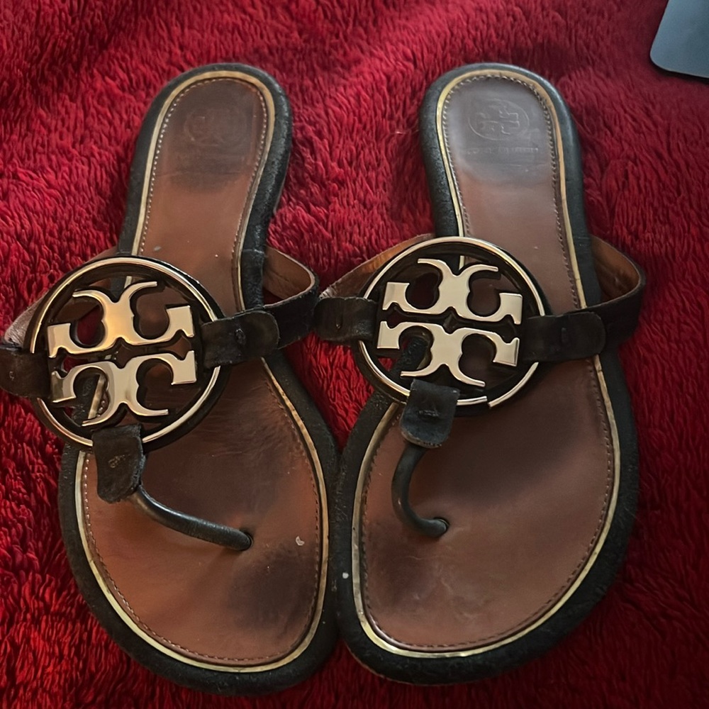 Tory Burch sandals. Plenty of wear left!